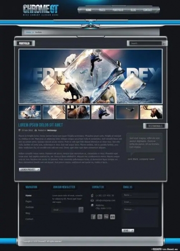 平面風格在網頁建設中的應用方式